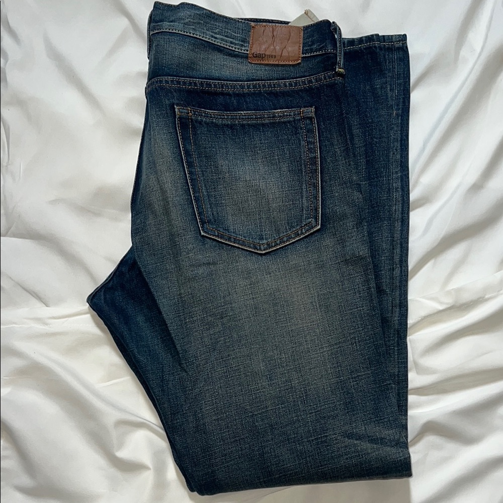 GAP Blue Straight Jeans Classic Style